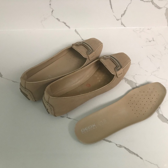 Women’s Geox Driving Loafer Euro 36 Beige /Tan - Picture 5 of 8